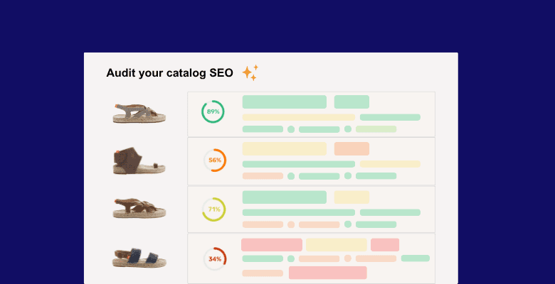 Select products to audit or optimize