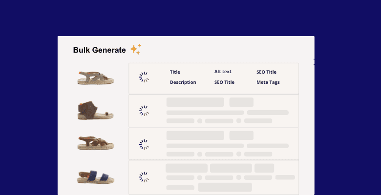 Optimize SEO fields inside the product editor