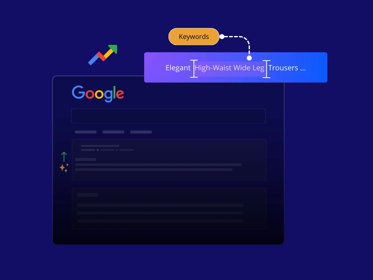 SEO Blog Content for Organic Visibility SEO blog content workflow showing AI-assisted article creation for ecommerce organic visibility | ButterflAI