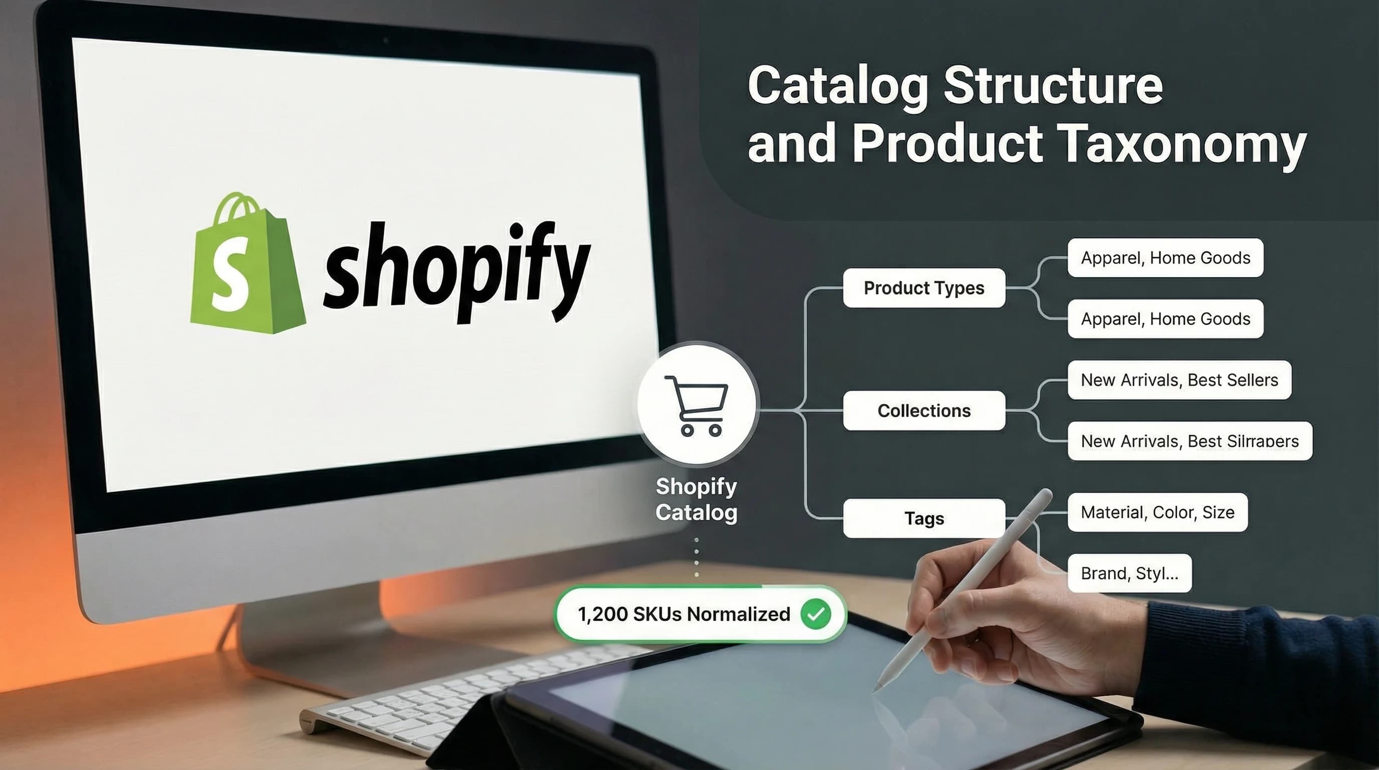 Catalog structure visualization