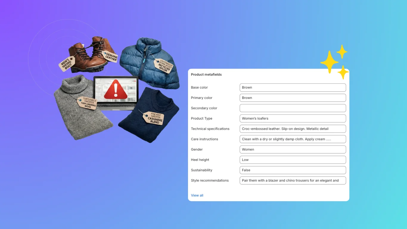 ButterflAI enriching product attributes and catalog fields for agencies