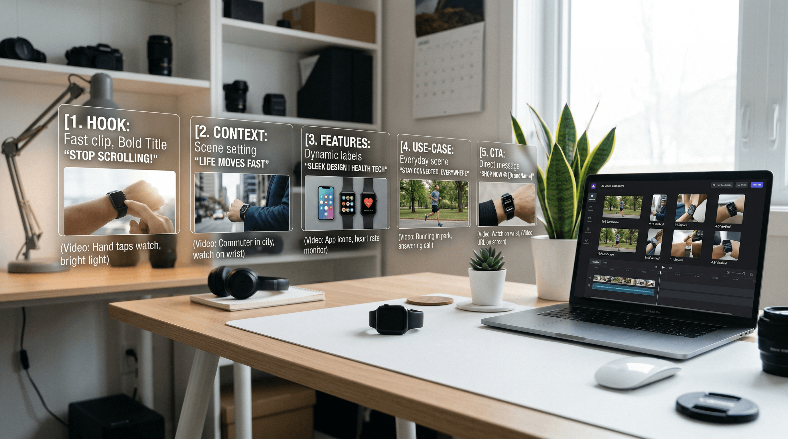 AI product video creation workflow for ecommerce listings
