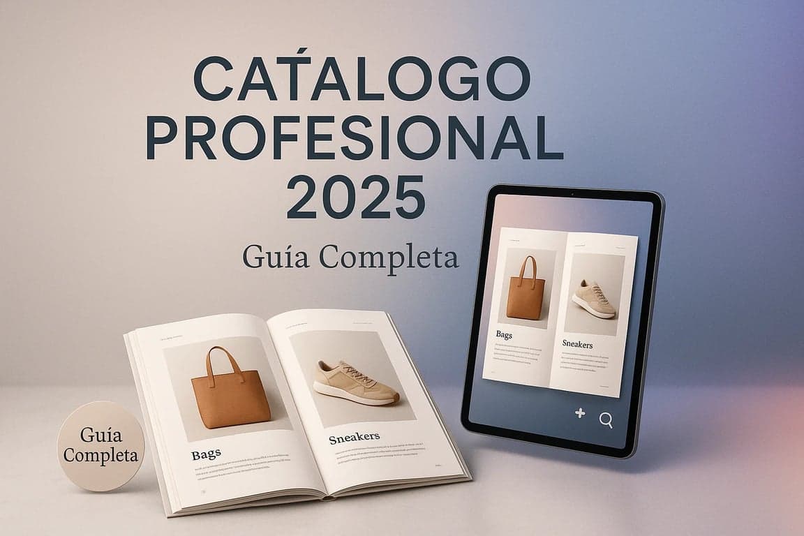 Guía completa para crear catálogos de productos profesionales y efectivos