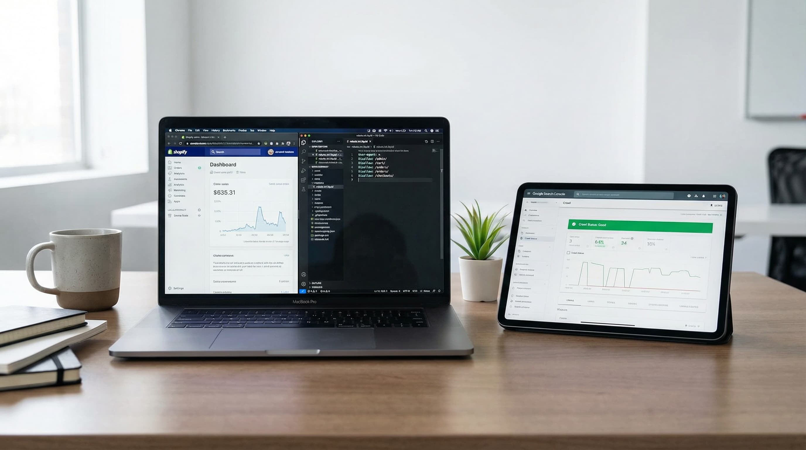 Optimización técnica de robots.txt en Shopify para mejorar el presupuesto de rastreo y la indexación del catálogo