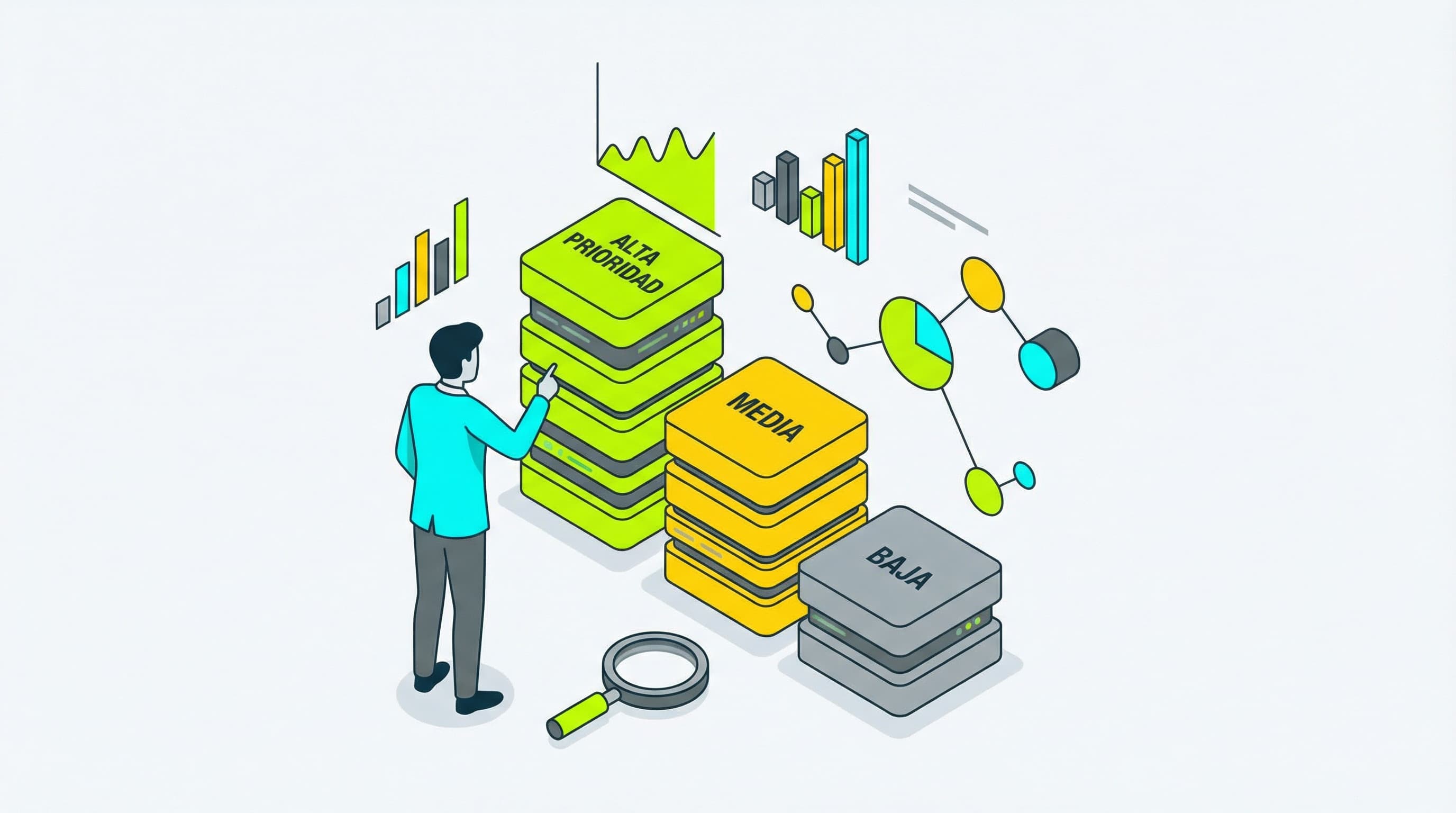 Ilustración de un proceso de auditoría SEO priorizando tareas de alto impacto:img_audit