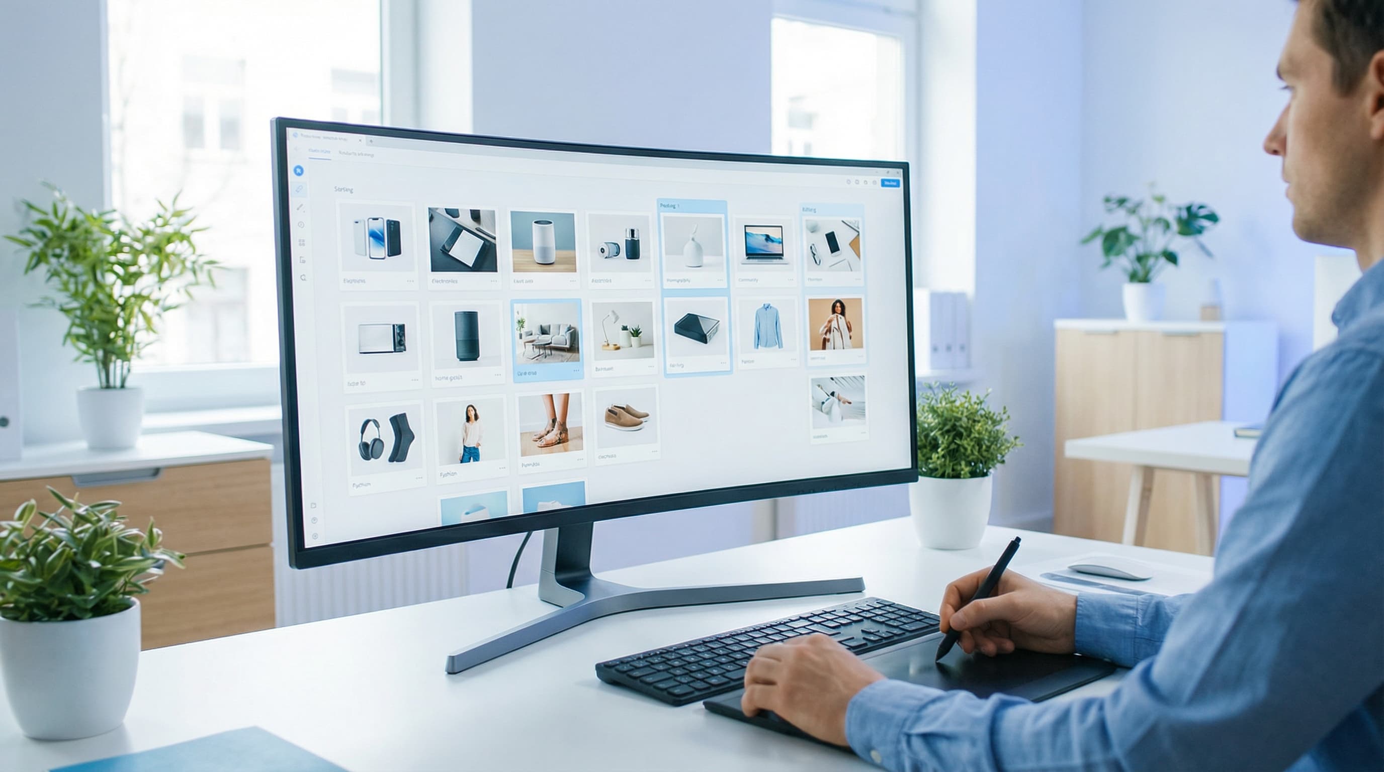 Cómo editar en masa imágenes en Shopify