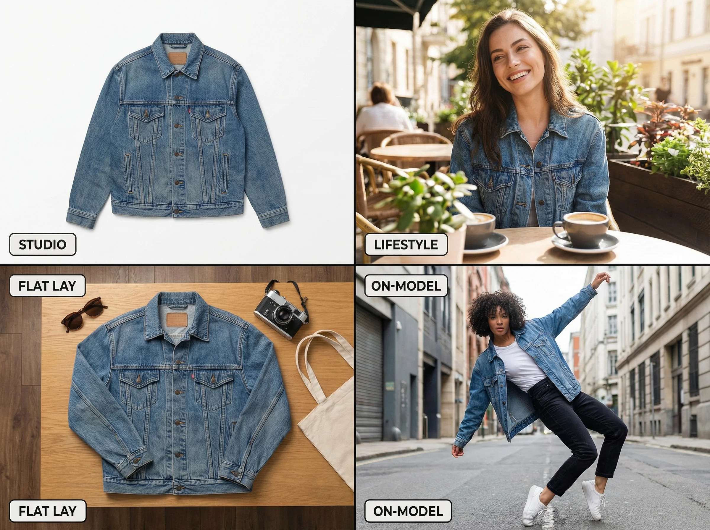 AI model generator campaign visual preview