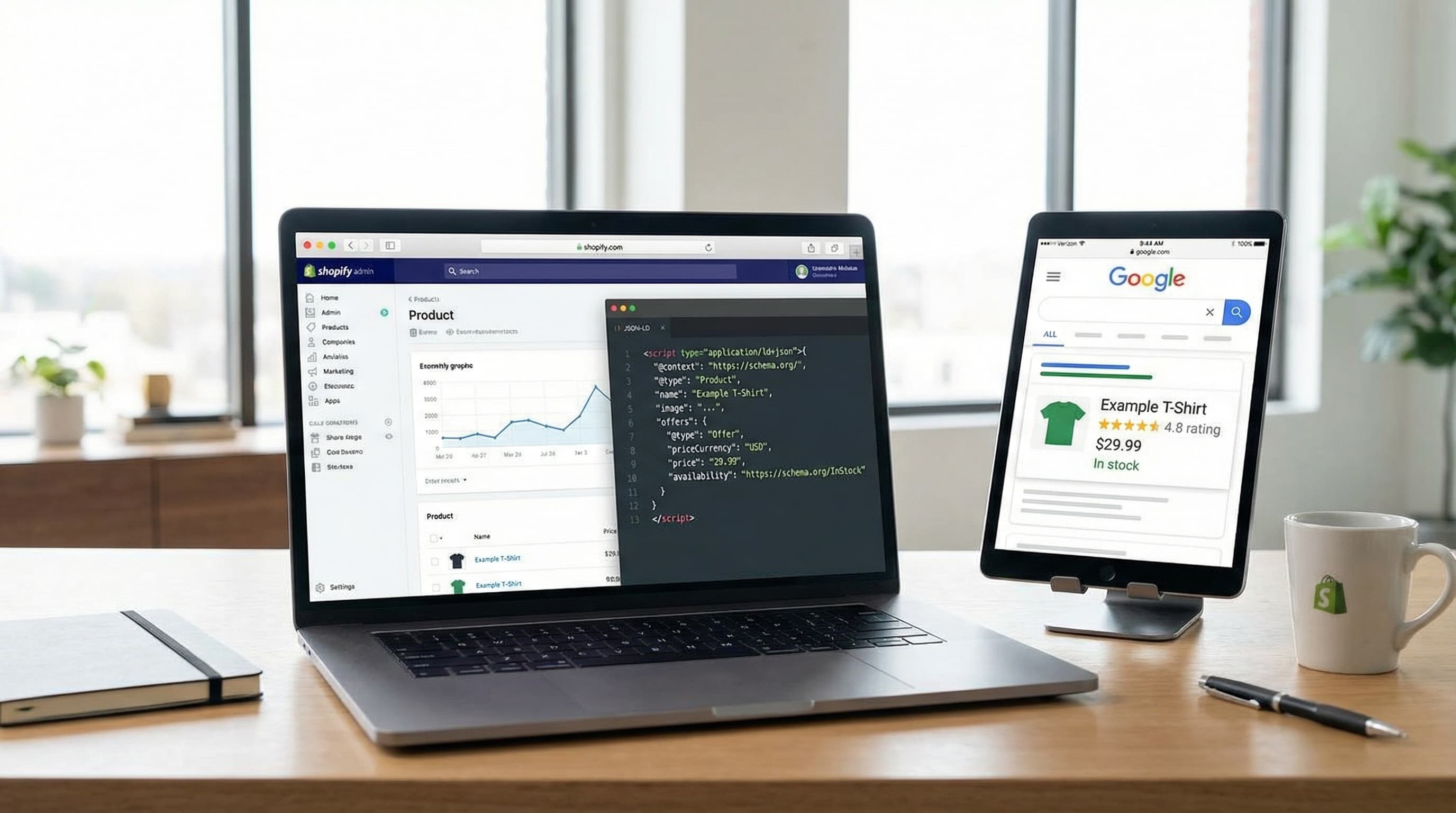Datos estructurados SEO en Shopify: Guía técnica para Rich Results de Producto Datos estructurados SEO en Shopify: Guía técnica para Rich Results de Producto