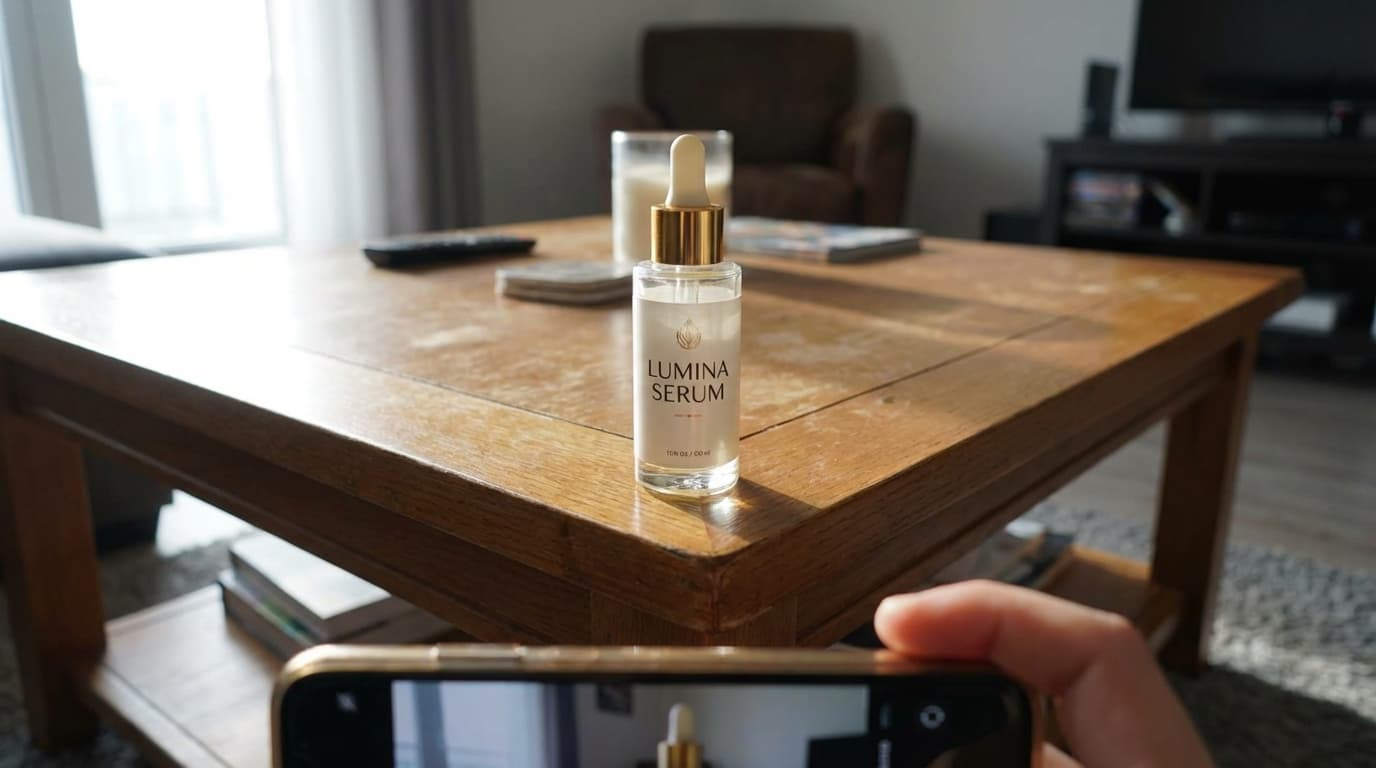 ALT:Workflow strategy for product photography with AI