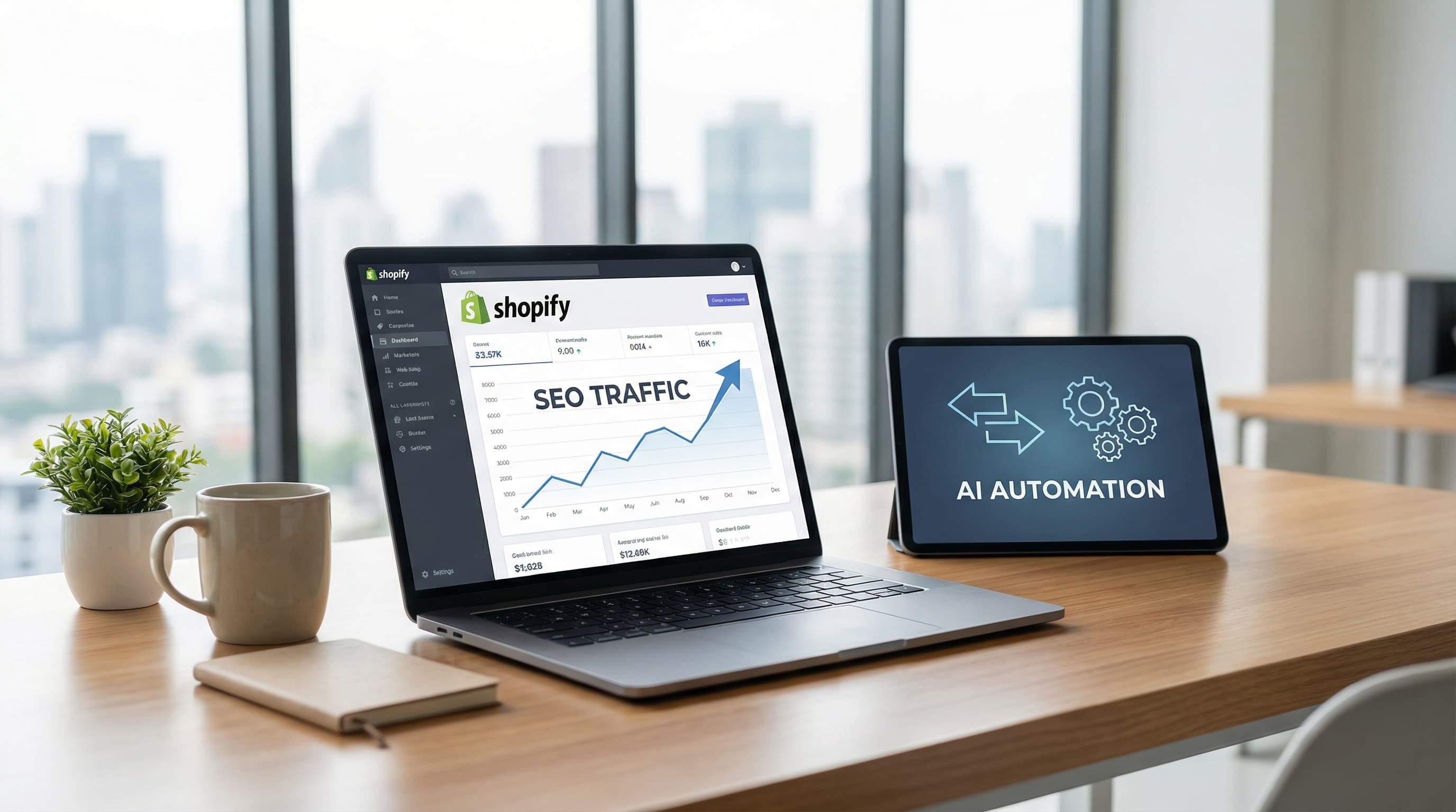 Migrar a Shopify: Guía SEO y Playbook con IA para no perder tráfico Migrar a Shopify: Guía SEO y Playbook con IA para no perder tráfico